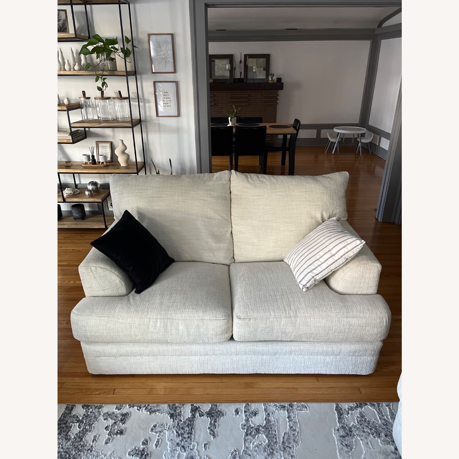 Jackson Furniture Zeller Natural Fabric Loveseat - image-1