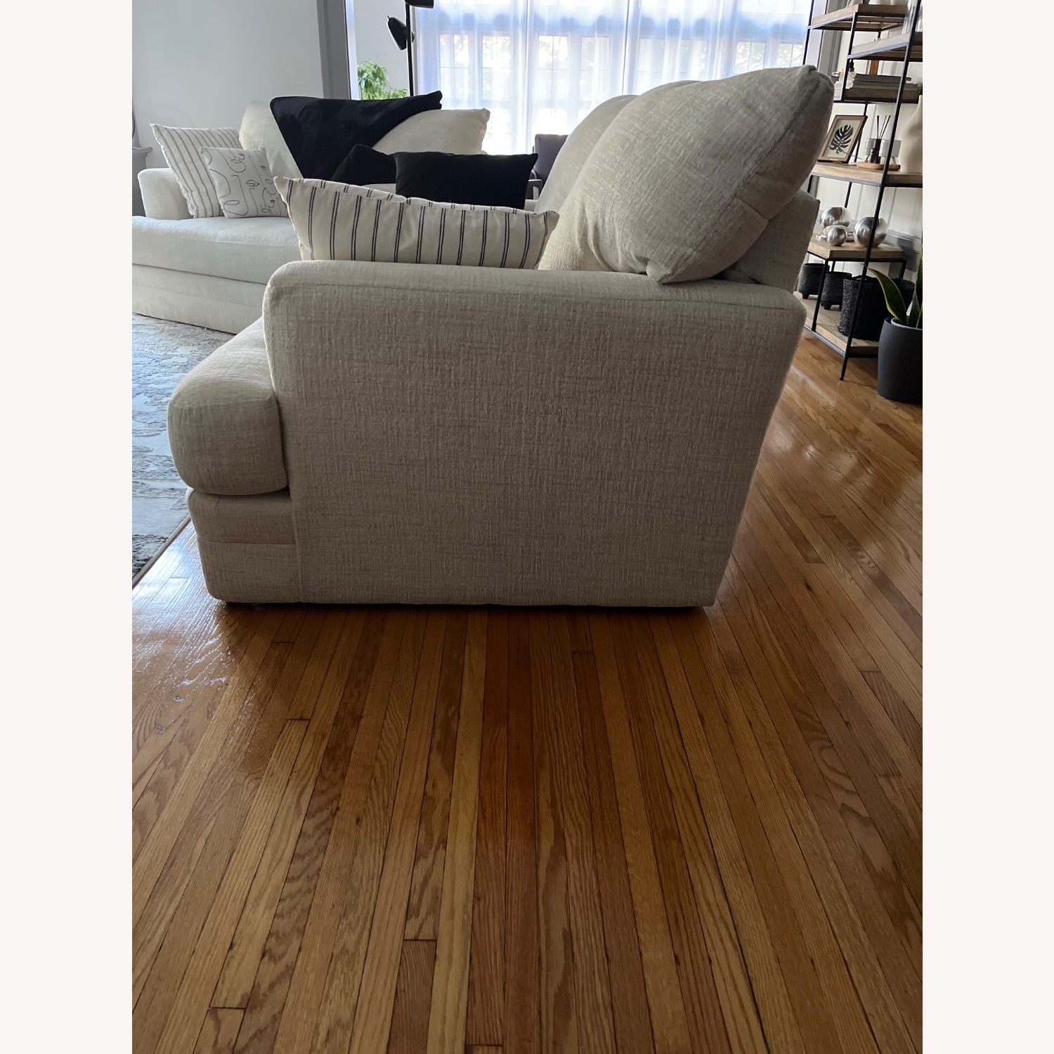 Jackson Furniture Zeller Natural Fabric Loveseat - image-3