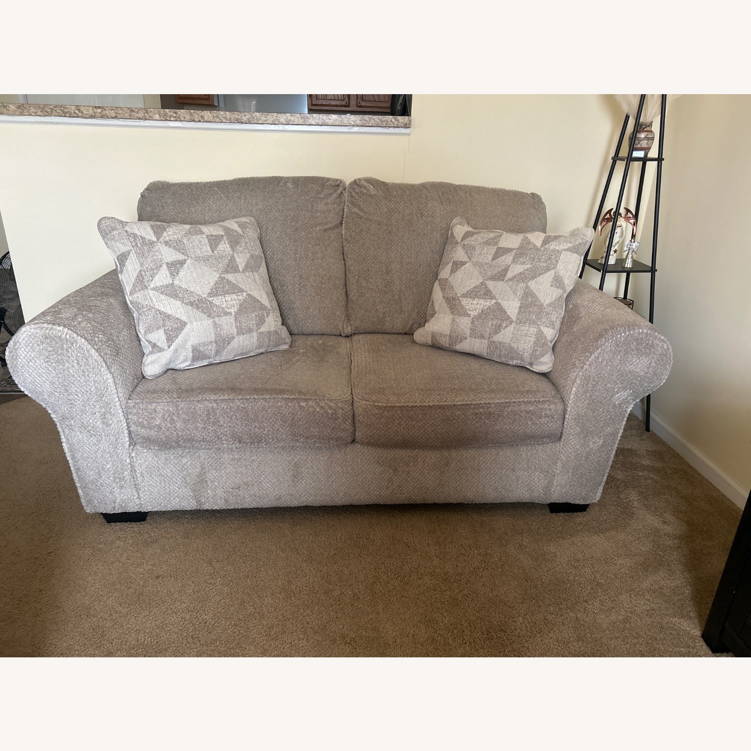 Ashley Furniture Natural Discota Loveseat - image-2