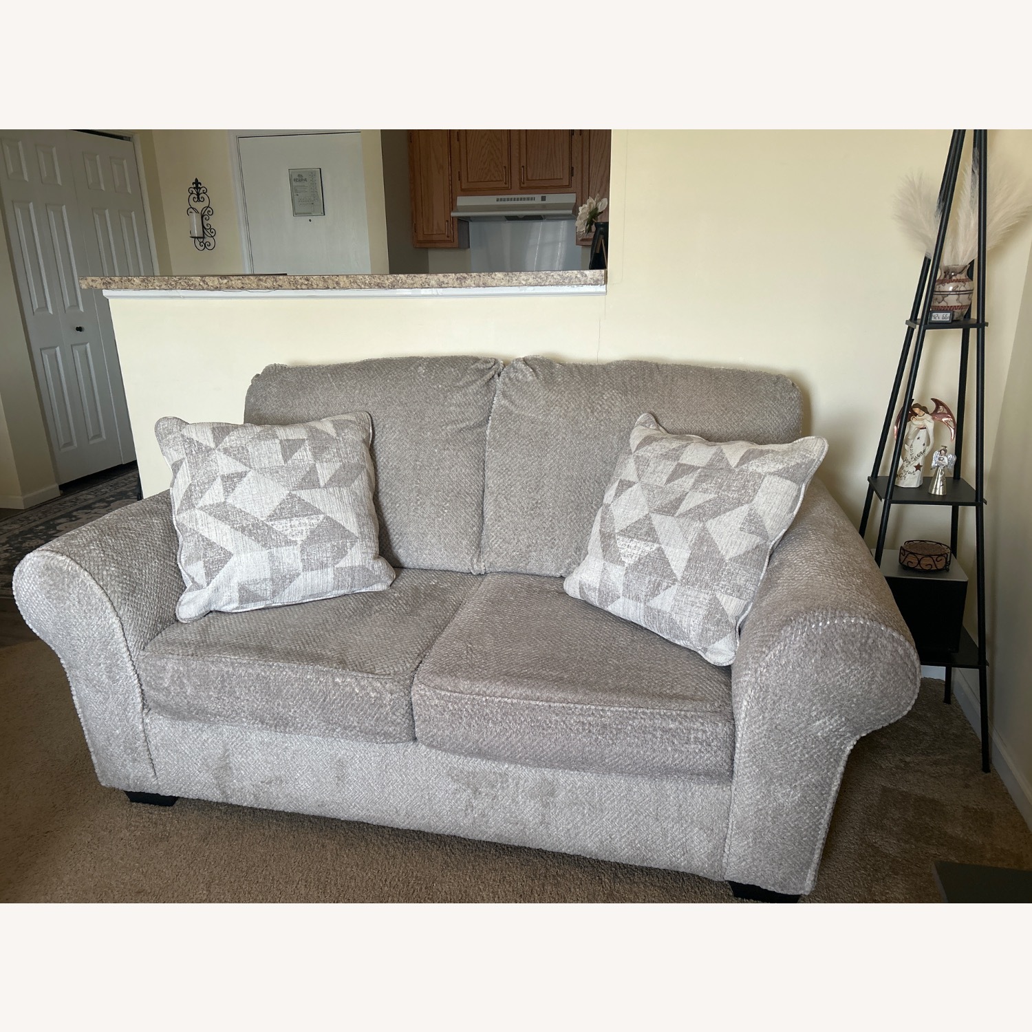 Ashley Furniture Natural Discota Loveseat - image-4