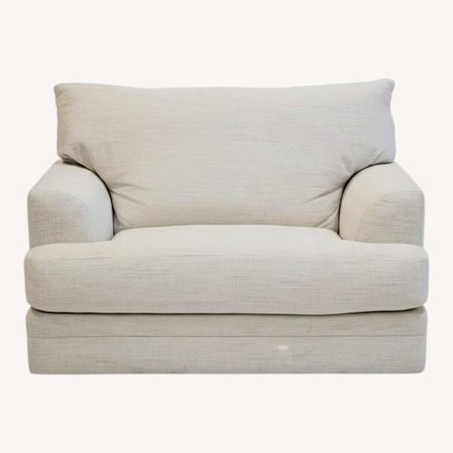 Used Jackson Furniture Zeller Natural Fabric Armchair for sale on AptDeco