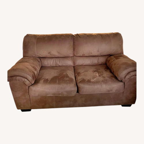 Used Dark Brown 2 Seater Sofa for sale on AptDeco