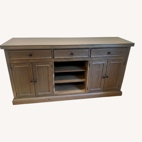 Used Dark Wood Credenza  for sale on AptDeco