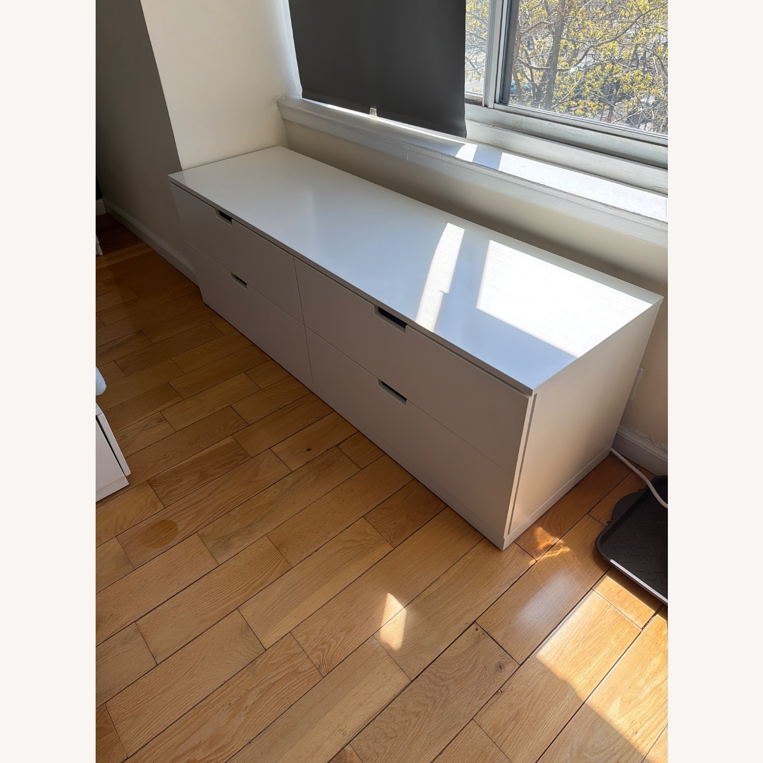 IKEA Nordli White Wood Dresser - image-2