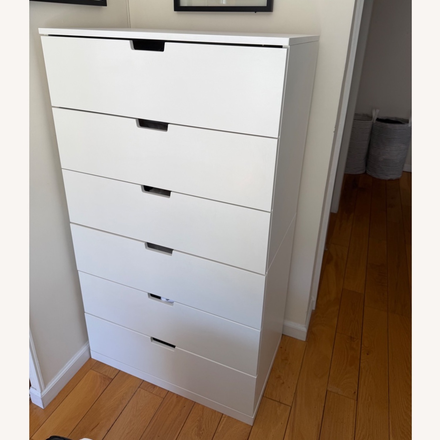 IKEA Nordli White Wood Dresser - image-2