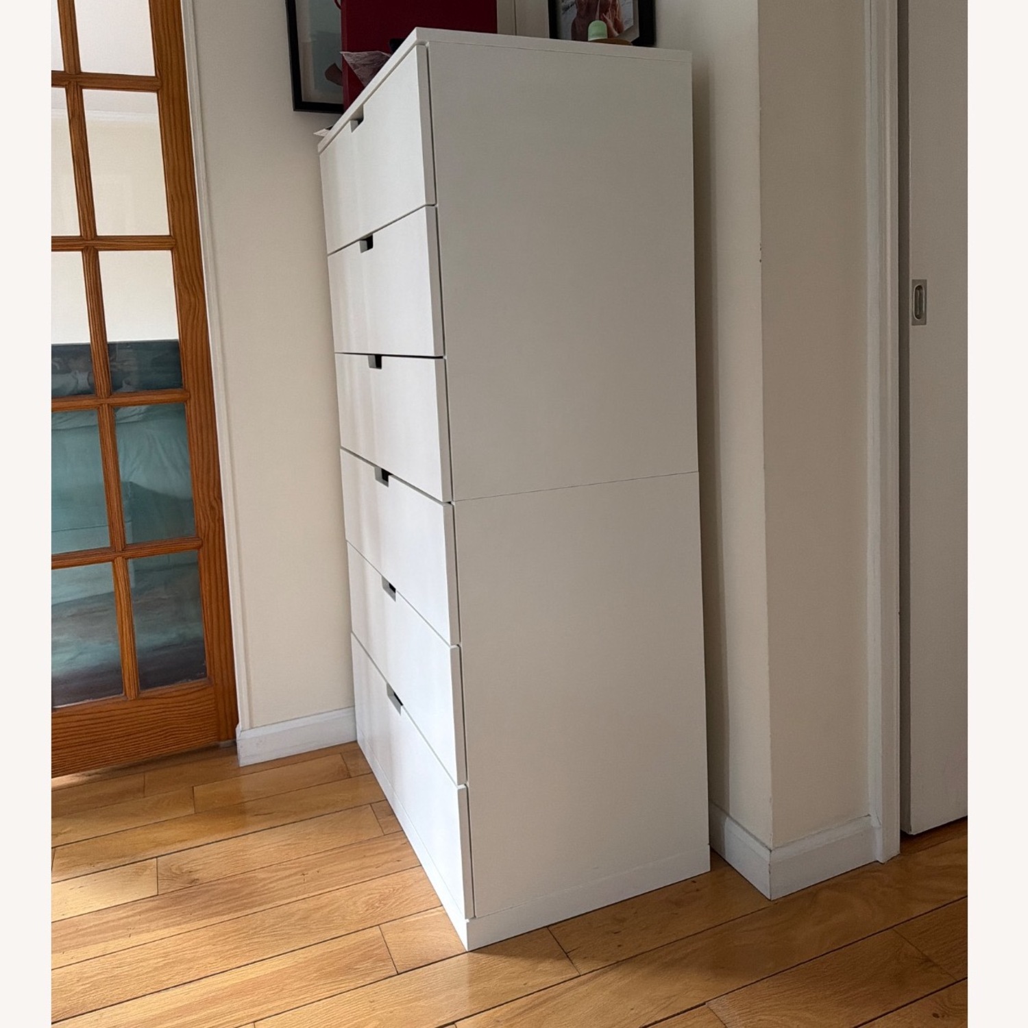 IKEA Nordli White Wood Dresser - image-3