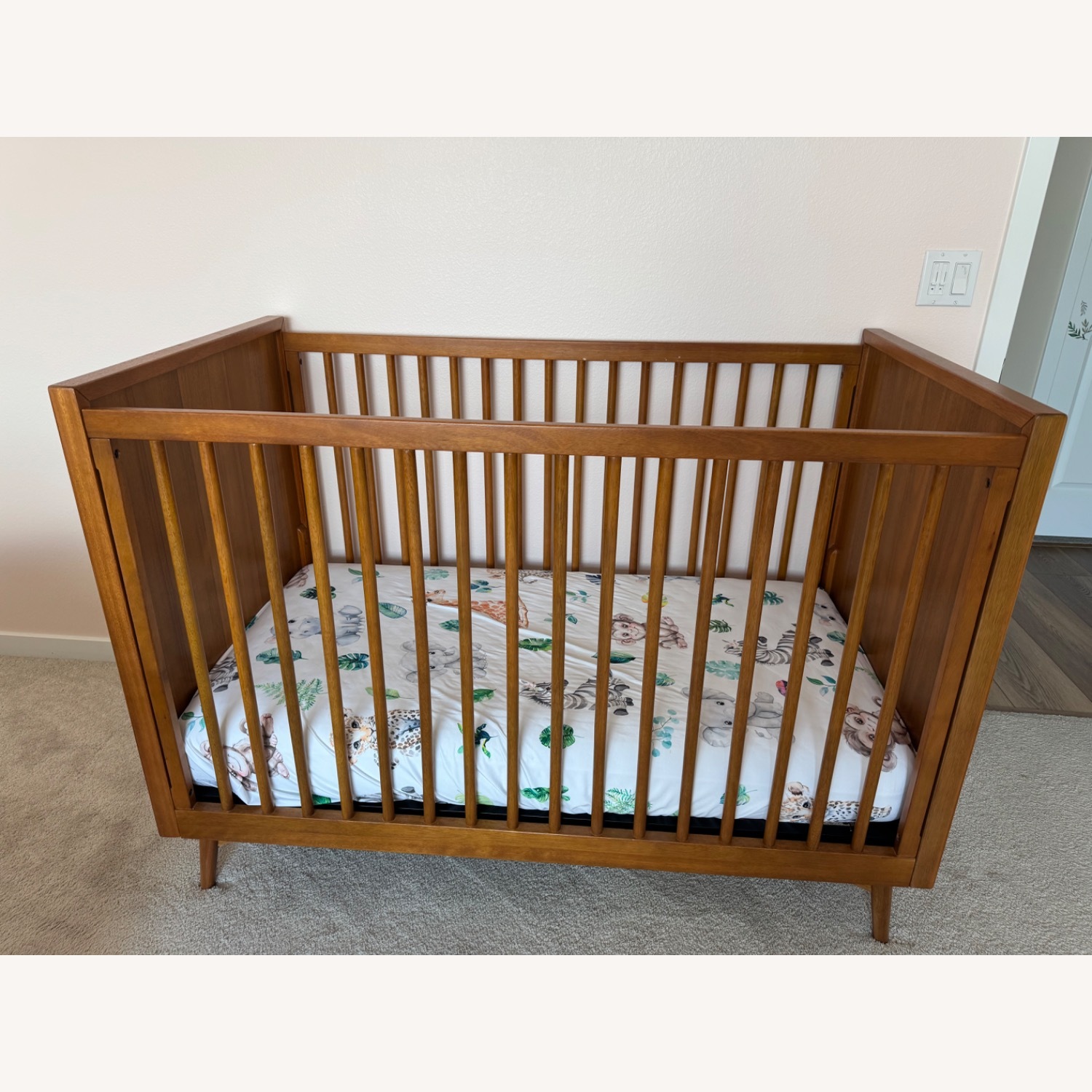 West Elm Mid-Century Convertible Crib - image-1