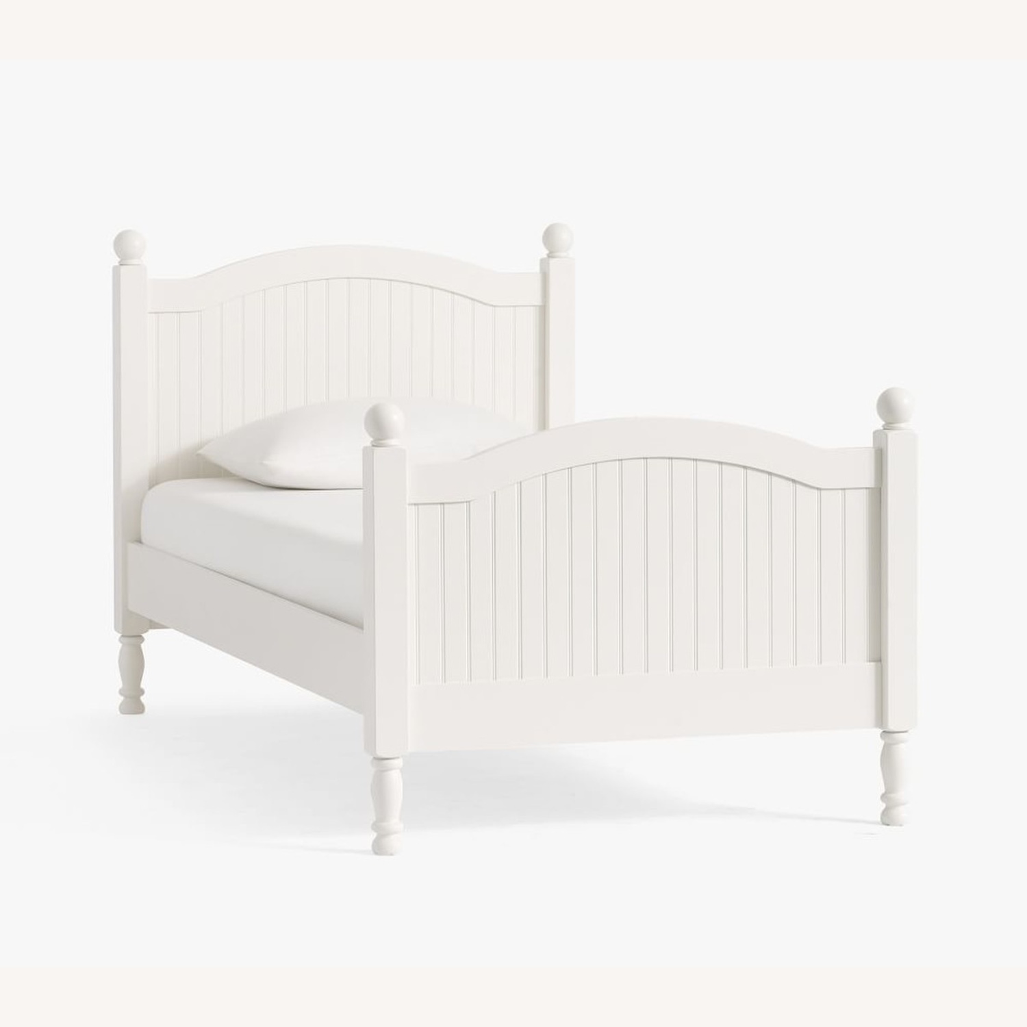  Pottery Barn Kids Catalina Twin White Bed - image-5