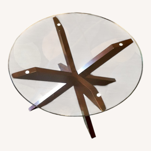 Used Pier 1 Glass Coffee Table for sale on AptDeco