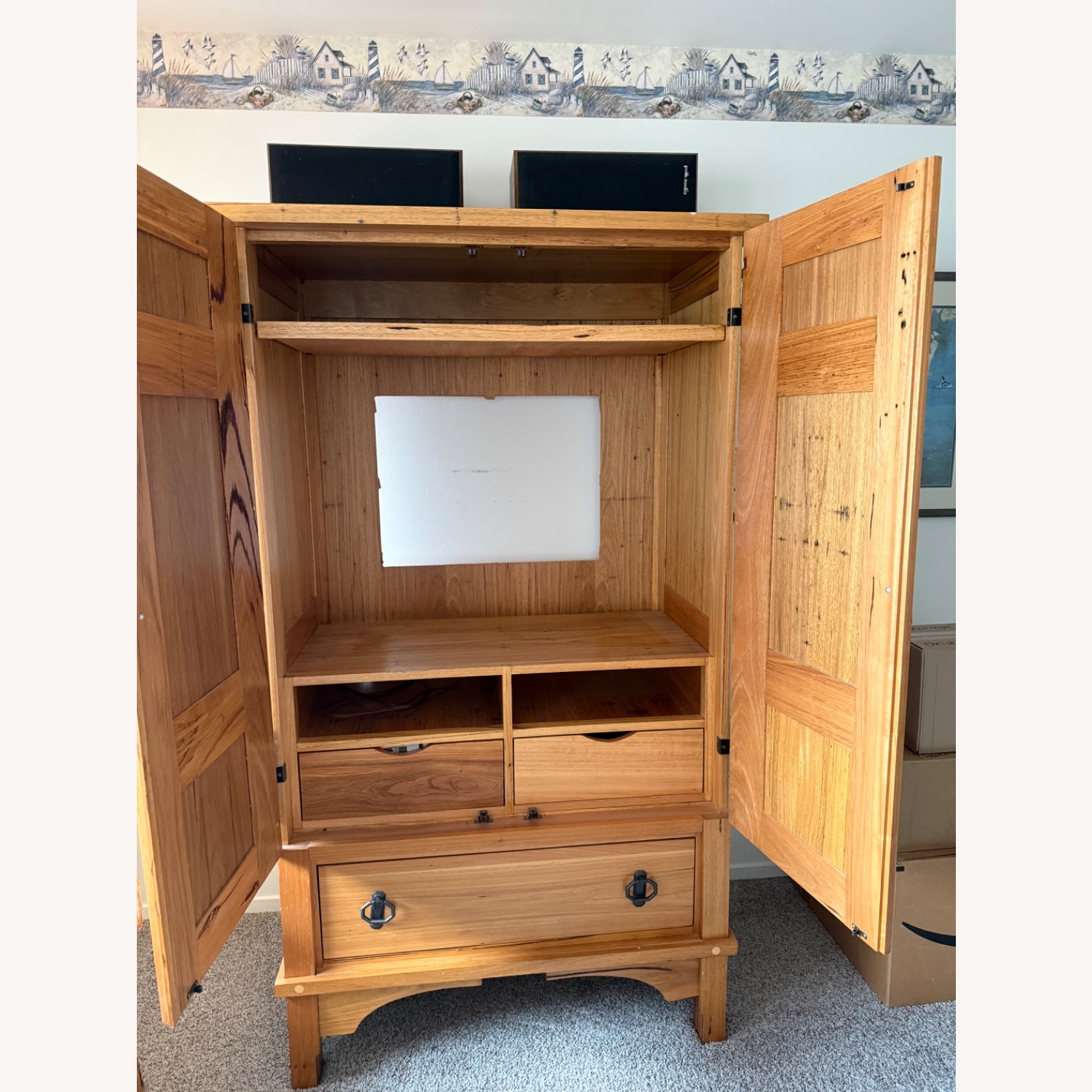 Beech Armoire - image-2