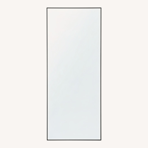 Used IKEA HOVET Black Floor Mirror for sale on AptDeco