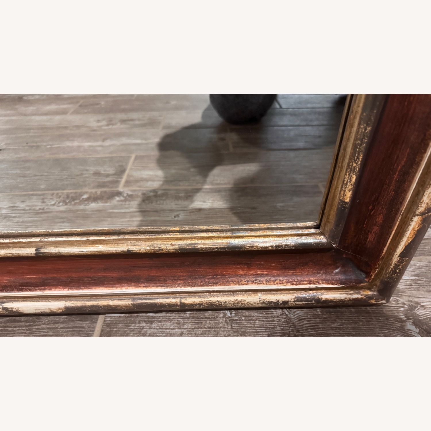 Vintage/Antique Wood Wall Mirror - image-6