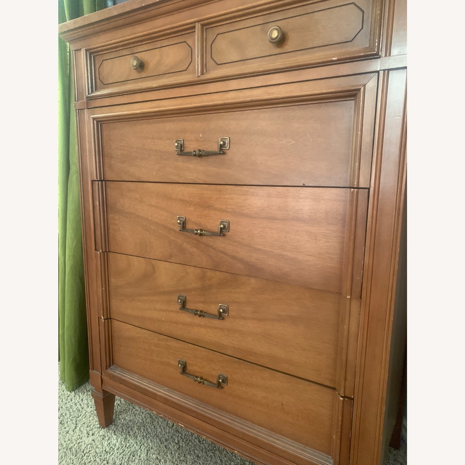 Vintage/Antique Natural Wood Dresser - image-5