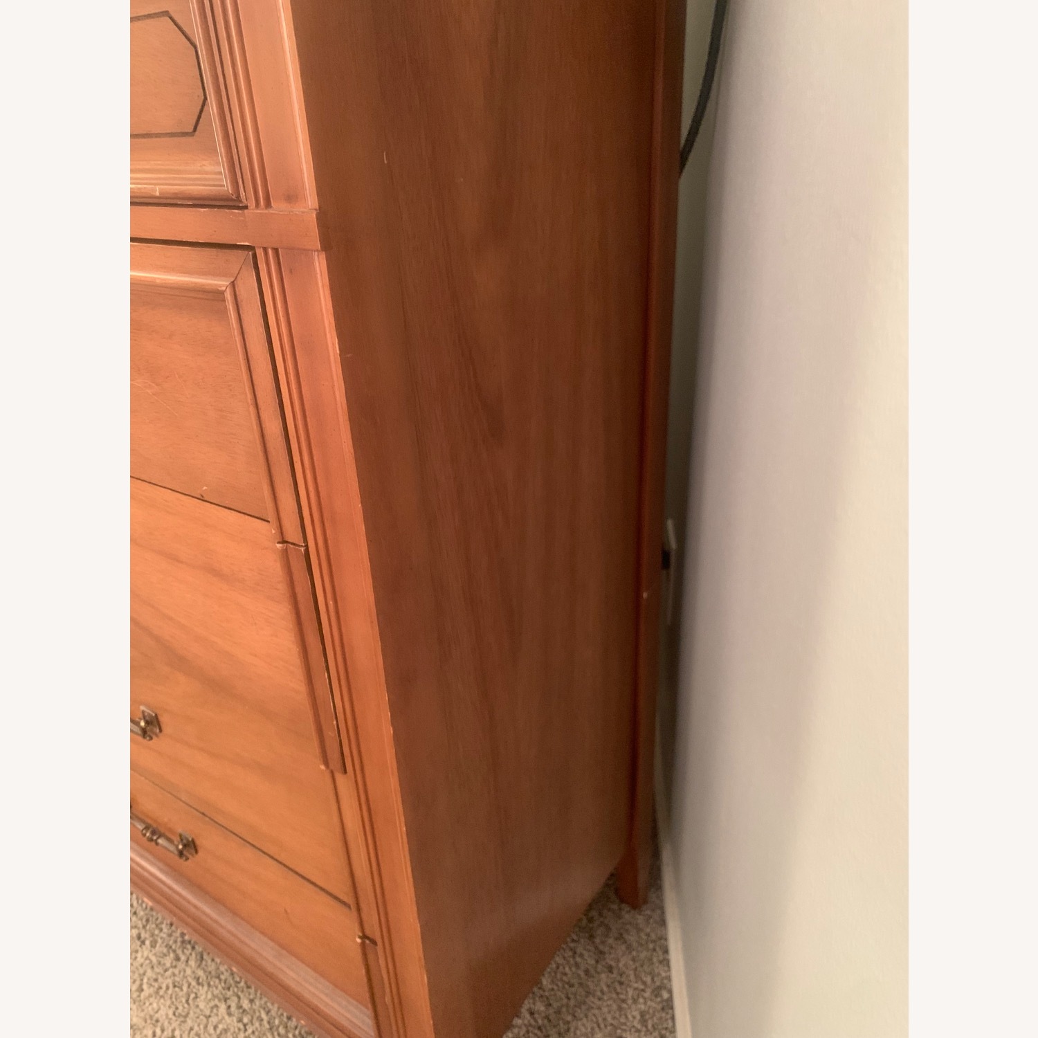 Vintage/Antique Natural Wood Dresser - image-3