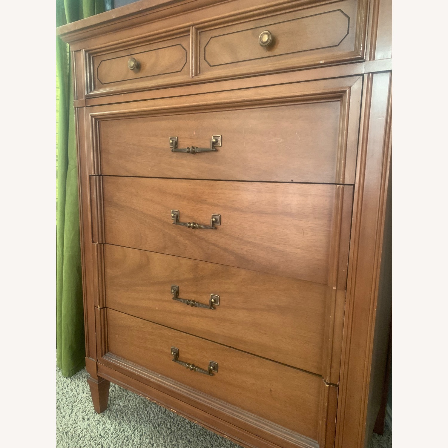 Vintage/Antique Natural Wood Dresser - image-4
