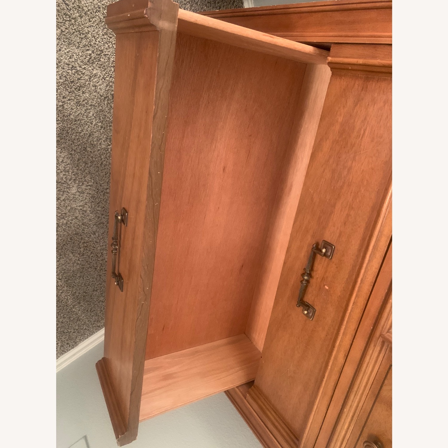 Vintage/Antique Natural Wood Dresser - image-8