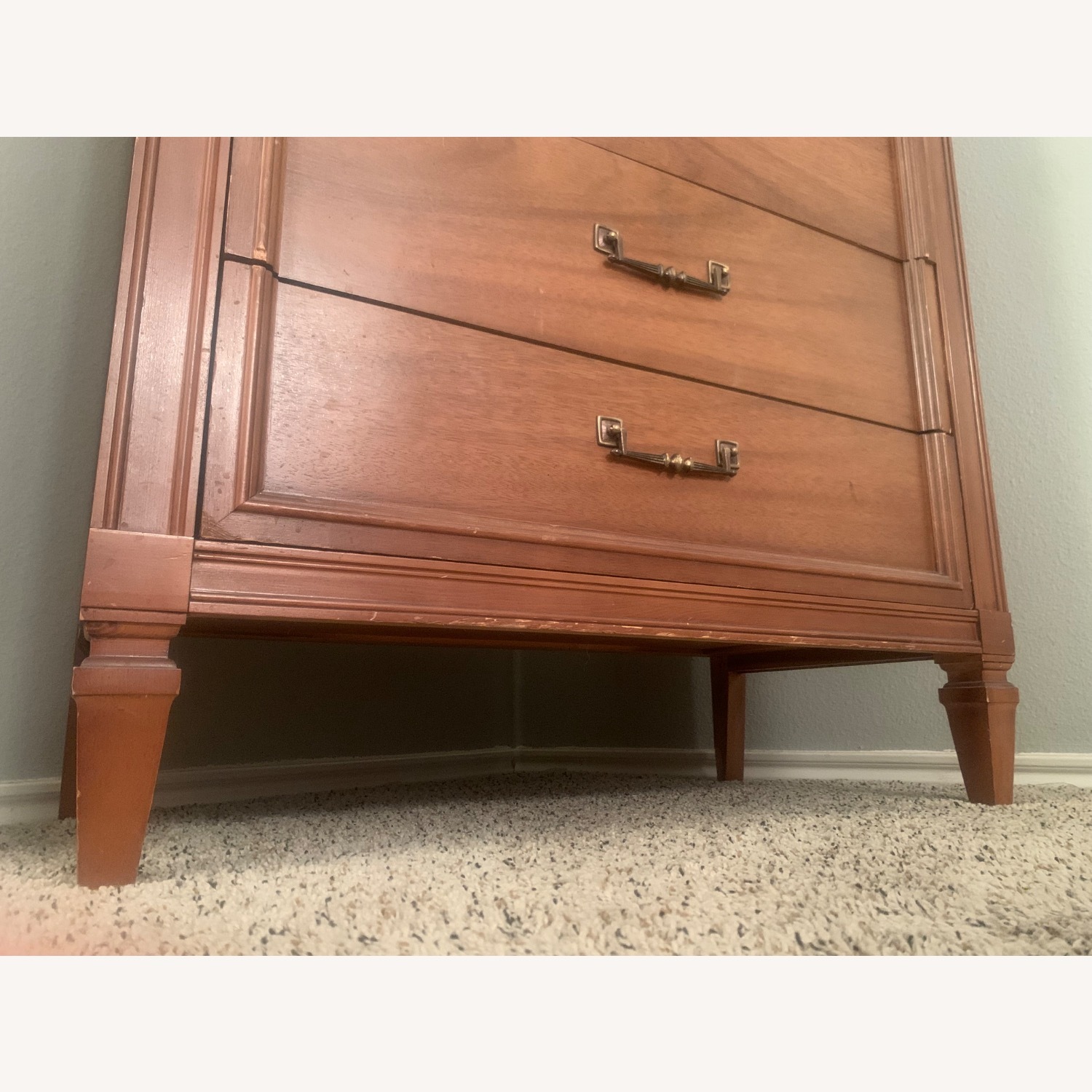 Vintage/Antique Natural Wood Dresser - image-7