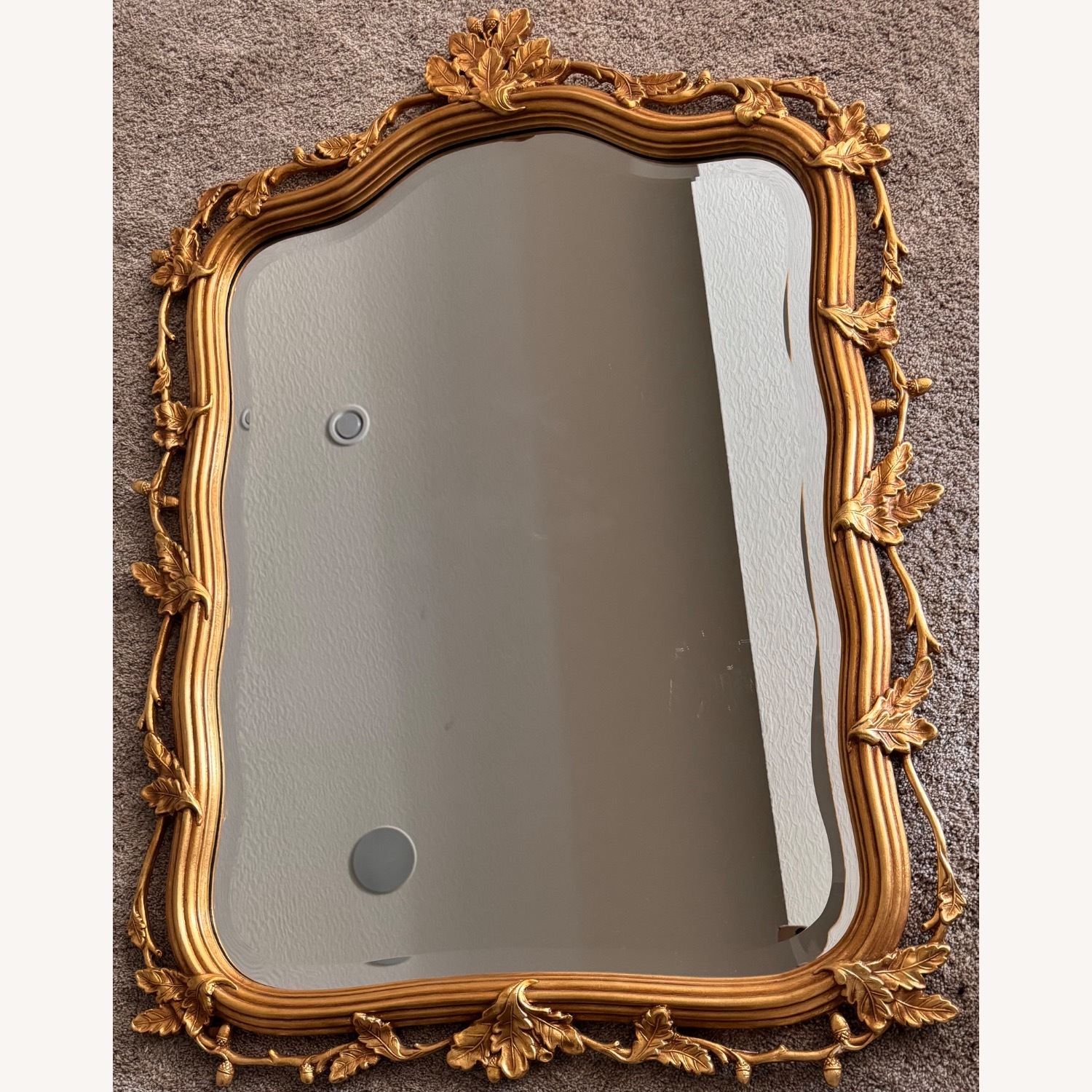 Gold Wall Mirror - image-1