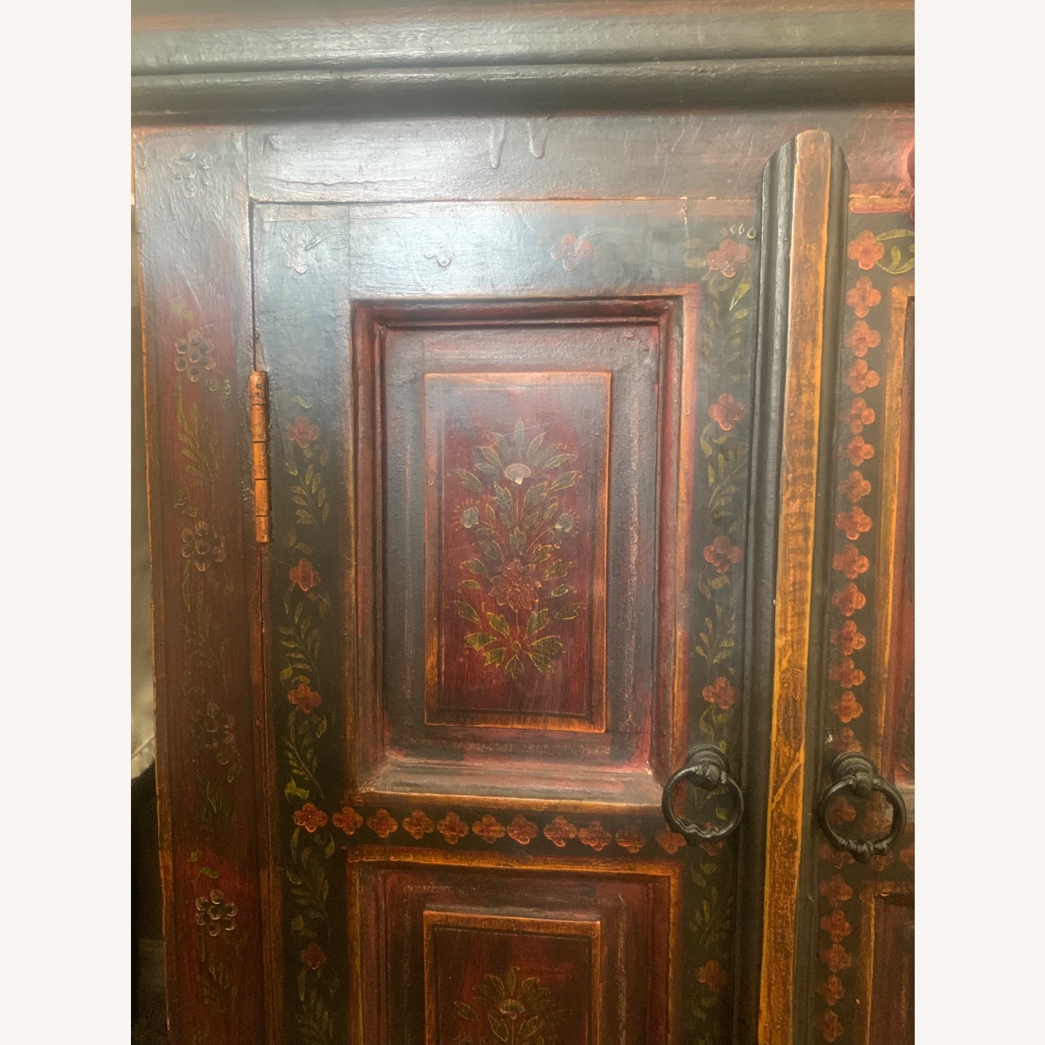 Vintage/Antique Natural Wood Nightstands - image-4