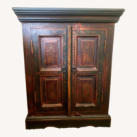 Vintage/Antique Natural Wood Nightstands