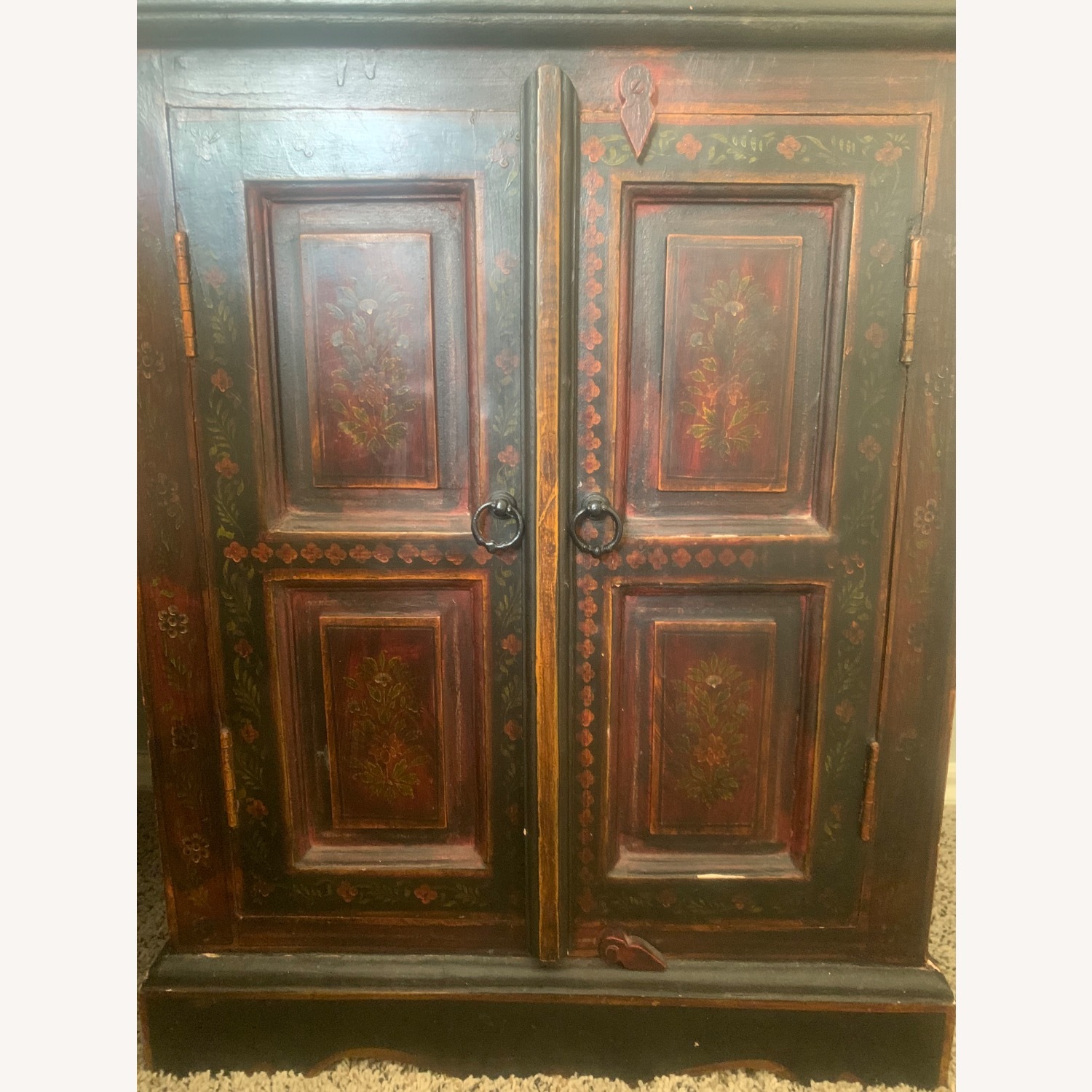 Vintage/Antique Natural Wood Nightstands - image-2