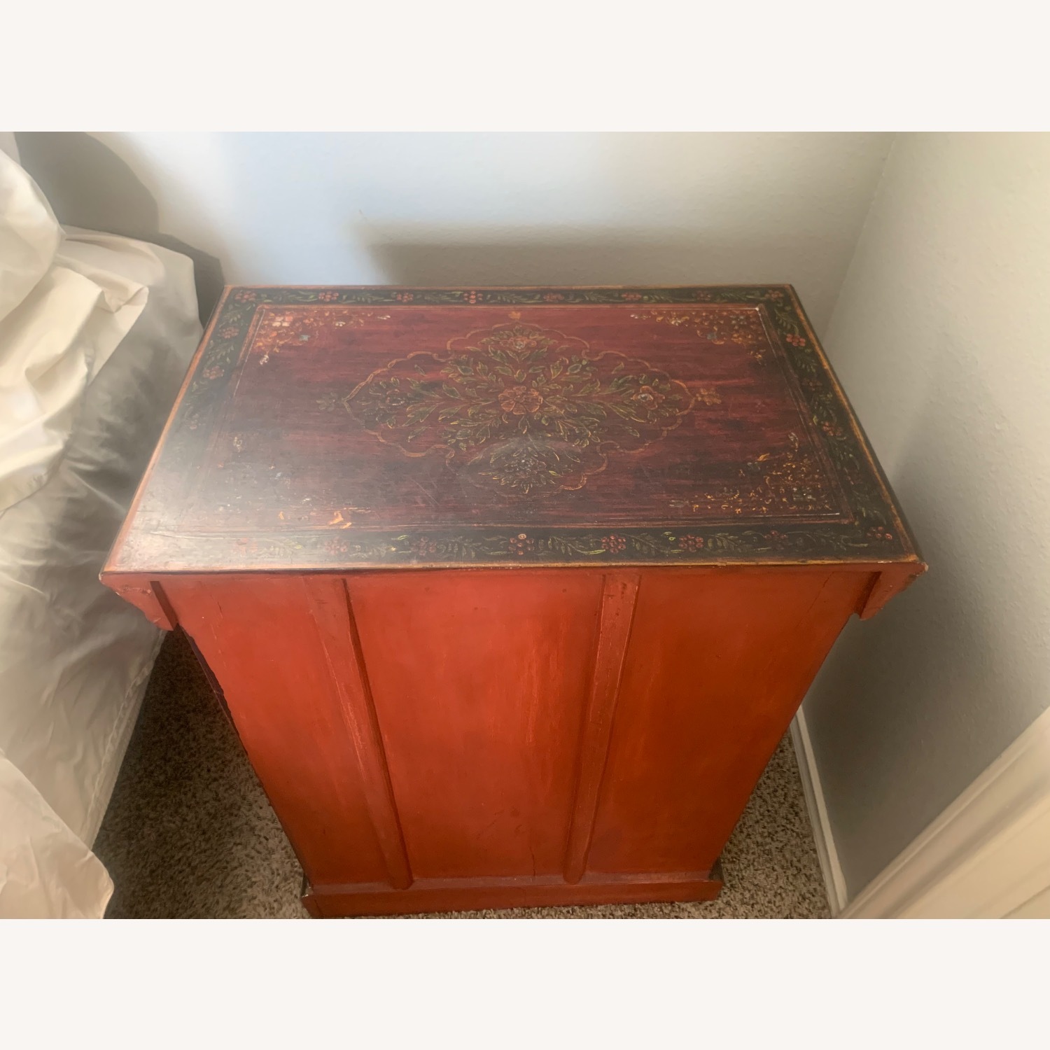 Vintage/Antique Natural Wood Nightstands - image-15