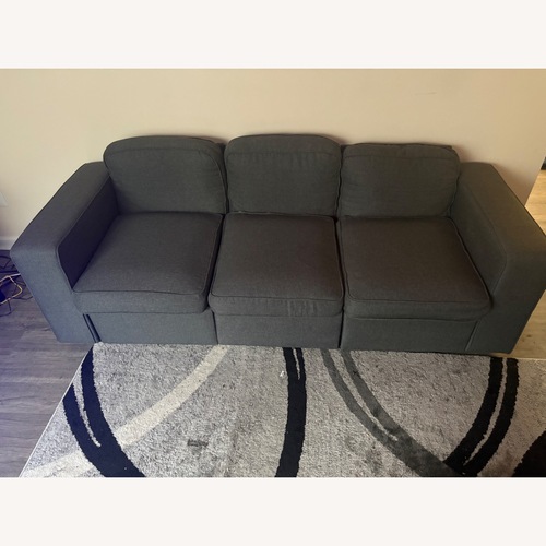 Used Dark Gray 3 Seat Sofa for sale on AptDeco