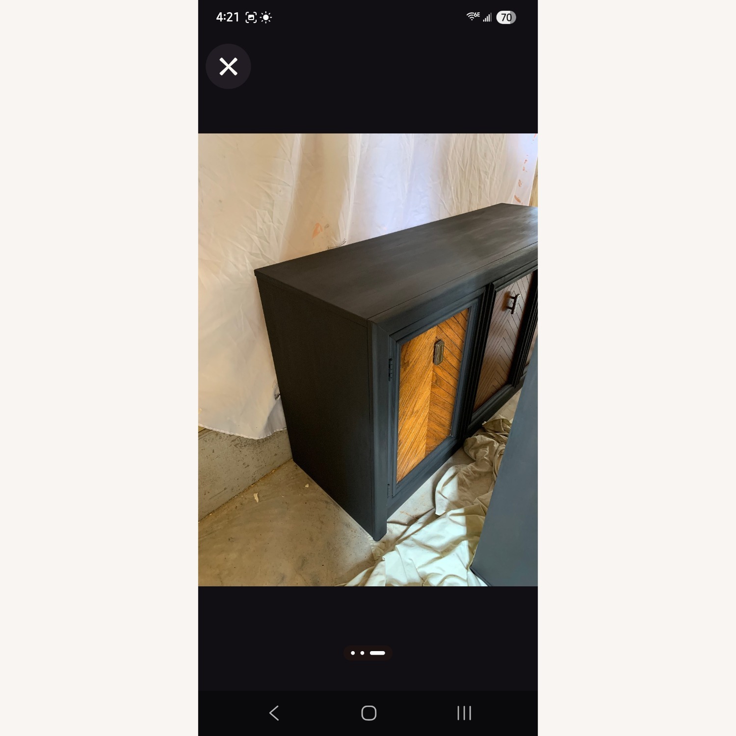 Solid Wood Hutch/Bookcase/Pantry - image-4