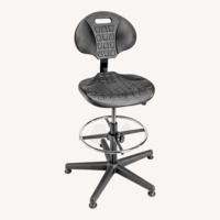 Black Metal Office Chair