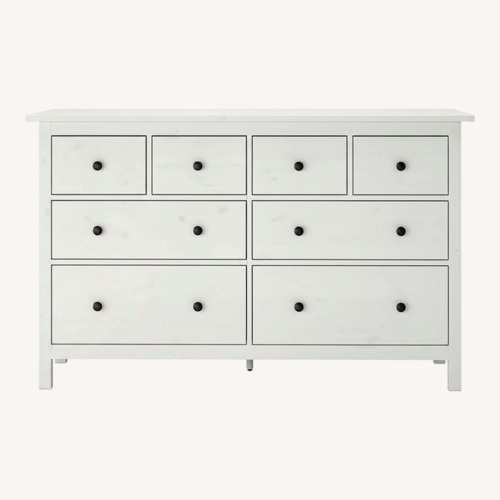 Used IKEA HEMNES White Wood Chest for sale on AptDeco
