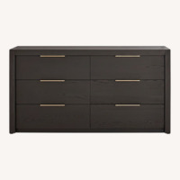 Rooms To Go Easton Park 6 Drawer Dresser and Mirror 