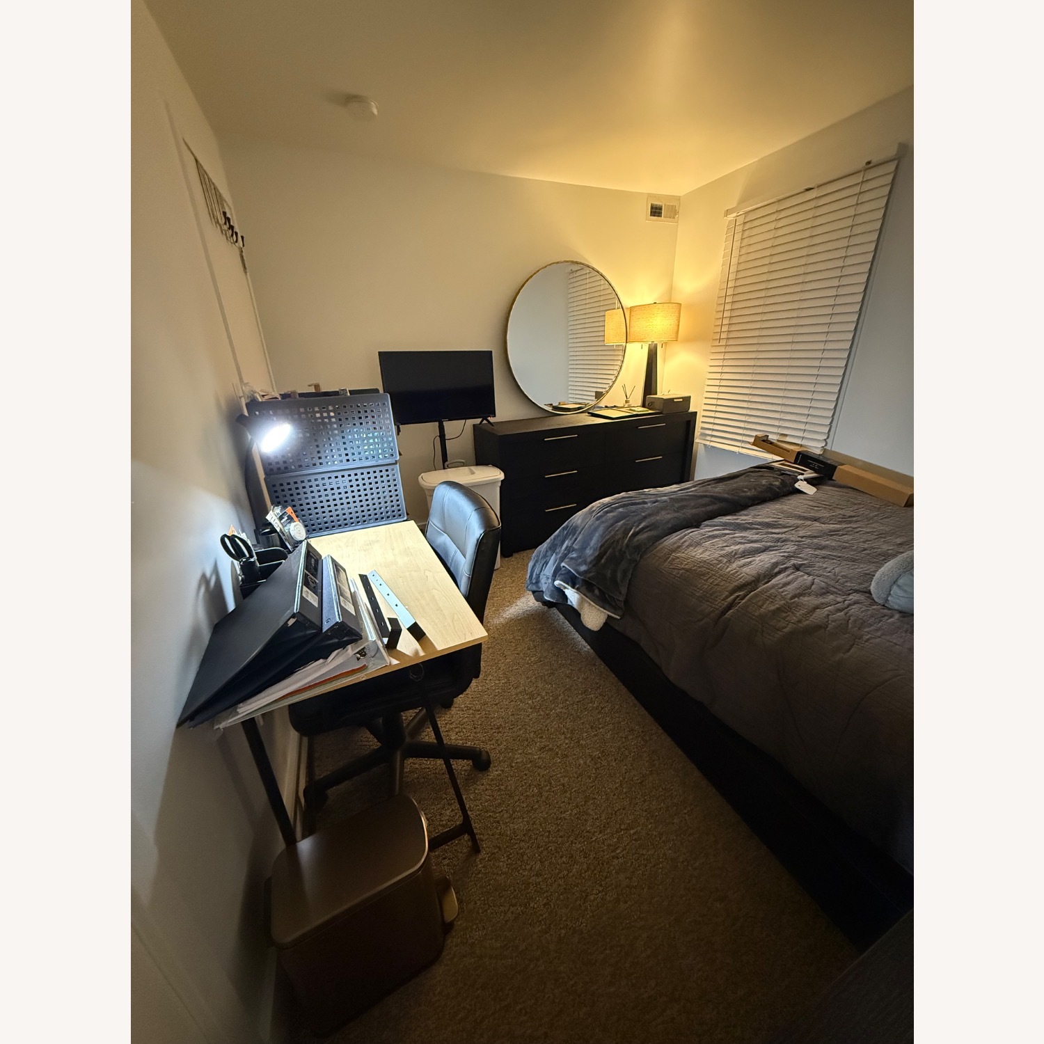 Rooms To Go Easton Park 6 Drawer Dresser and Mirror - image-3