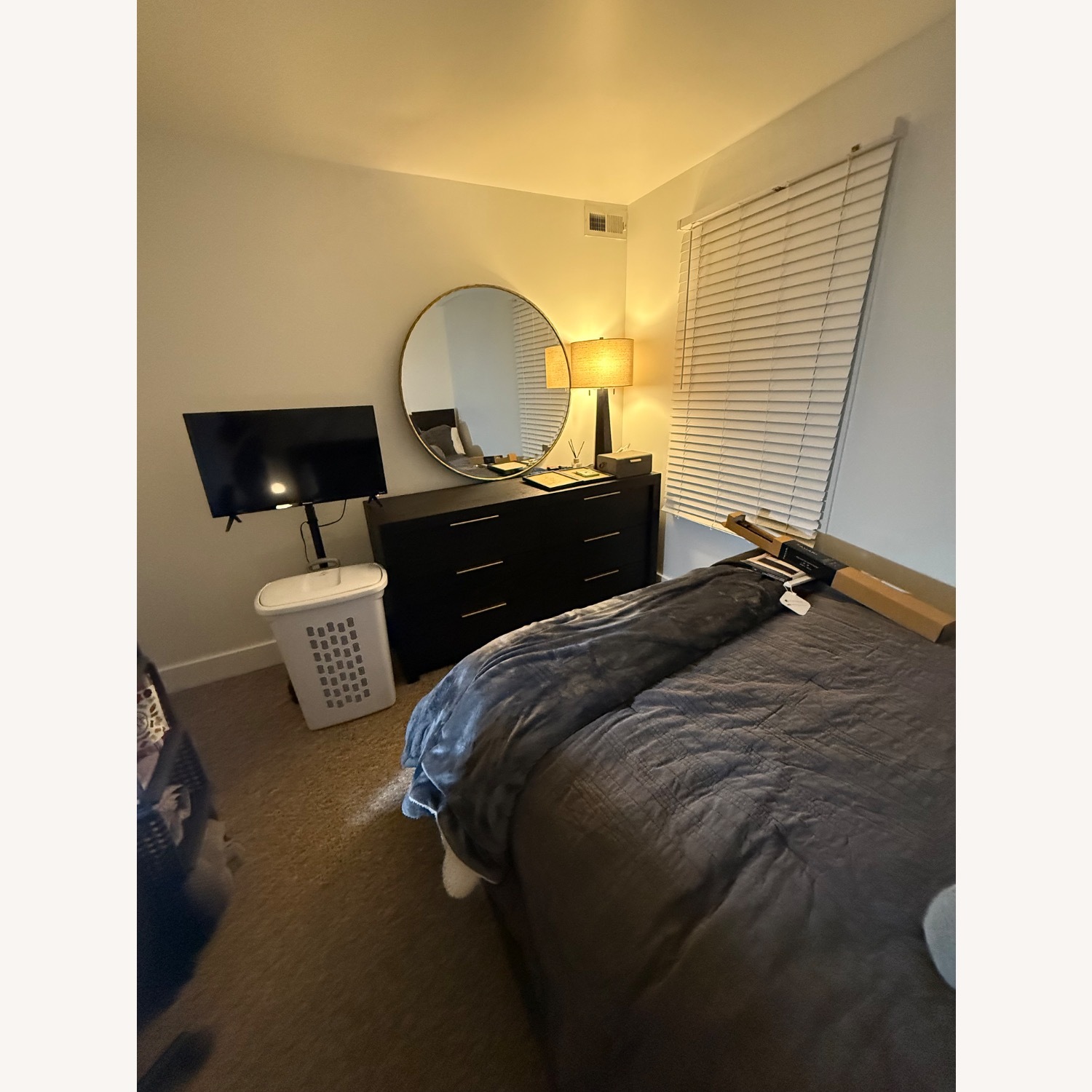 Rooms To Go Easton Park 6 Drawer Dresser and Mirror - image-1