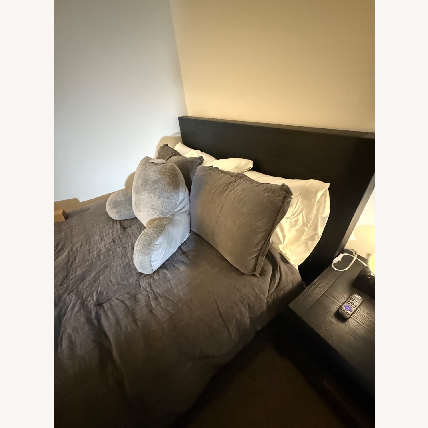 Easton Park Black Nightstand - image-2