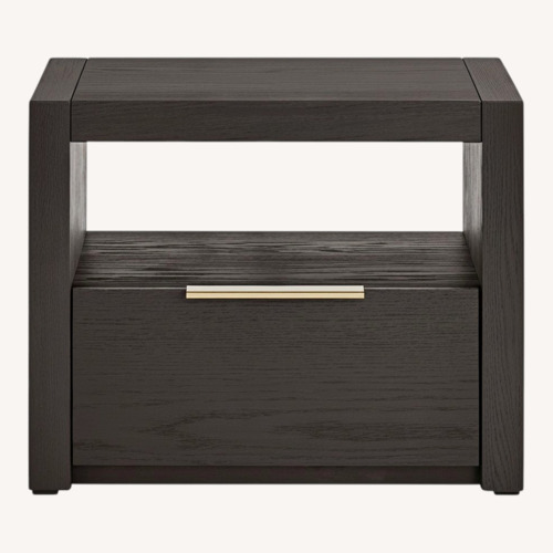 Used Easton Park Black Nightstand for sale on AptDeco