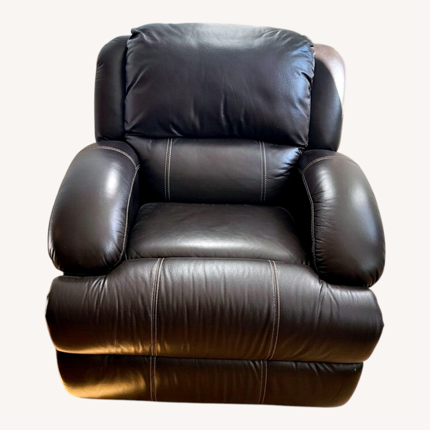 Leather Recliner Armchair - image-0