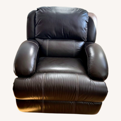 Used Leather Recliner Armchair  for sale on AptDeco
