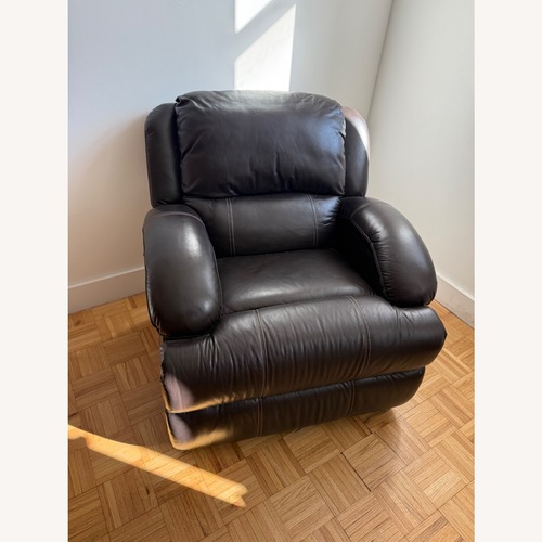 Used Leather Recliner Armchair  for sale on AptDeco