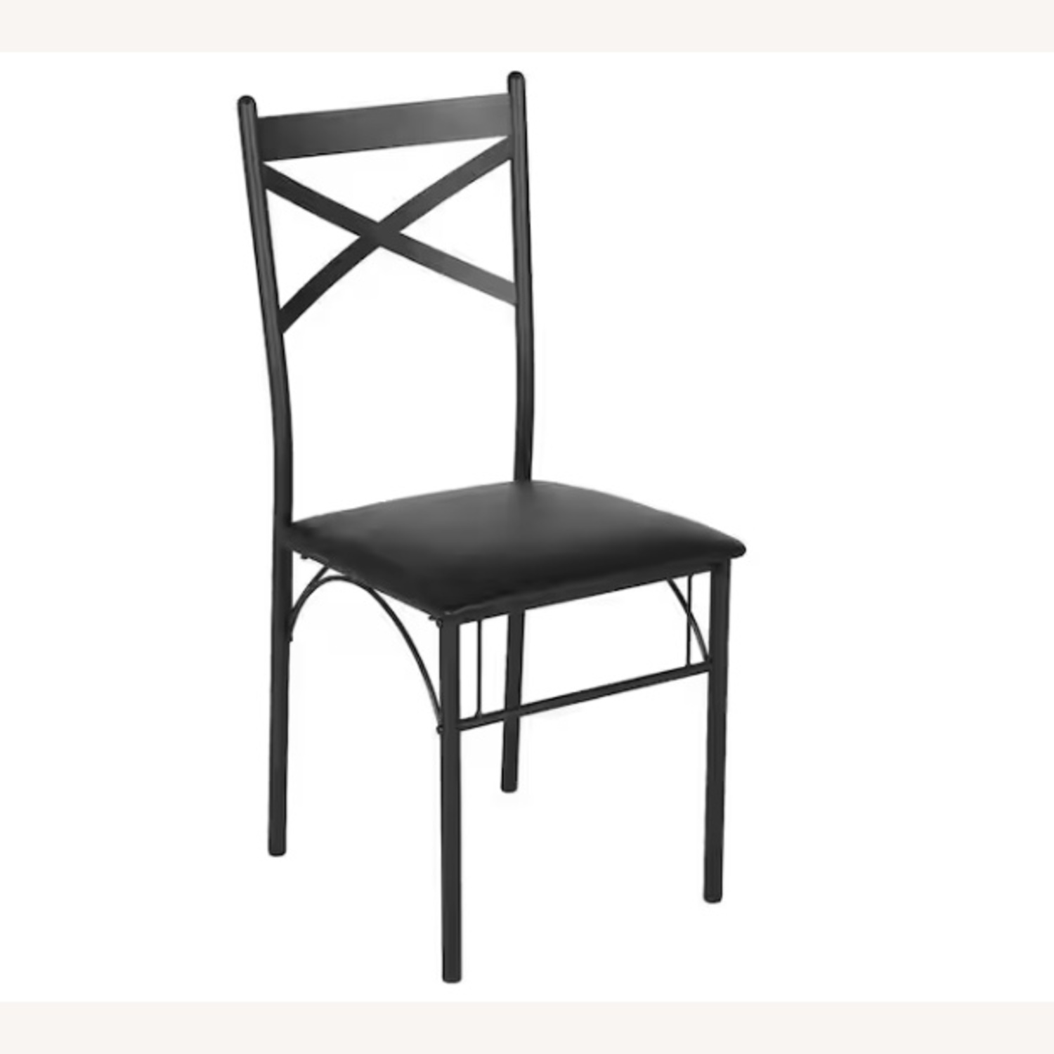 Wayfair Dark Brown Leather Dining Chairs - image-4