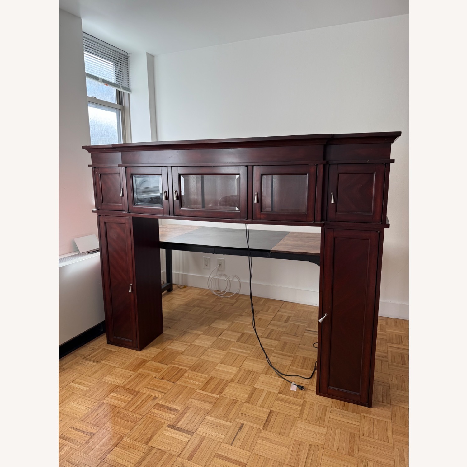 Dark Brown Entertainment Center for TV - image-2