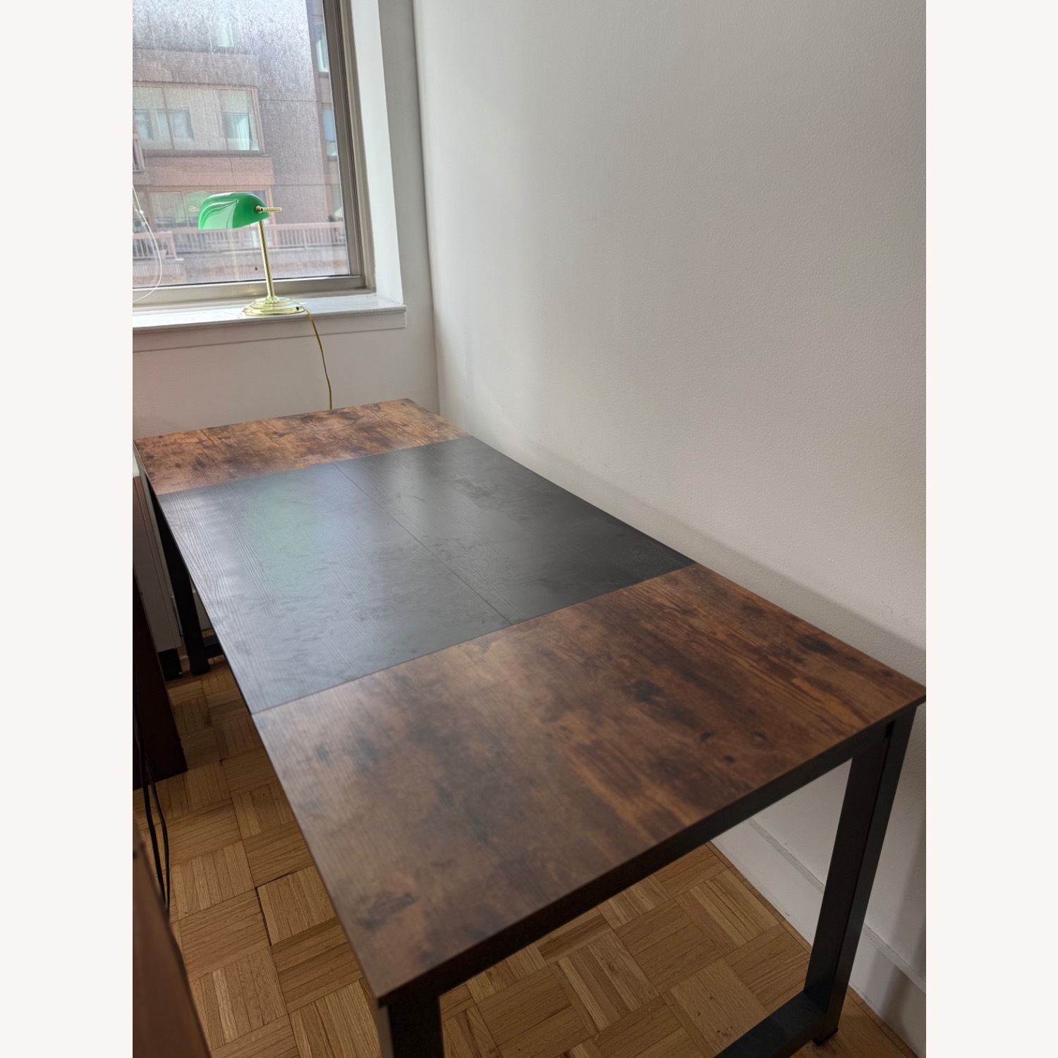 Wayfair Dark Brown Wood Desk - image-2