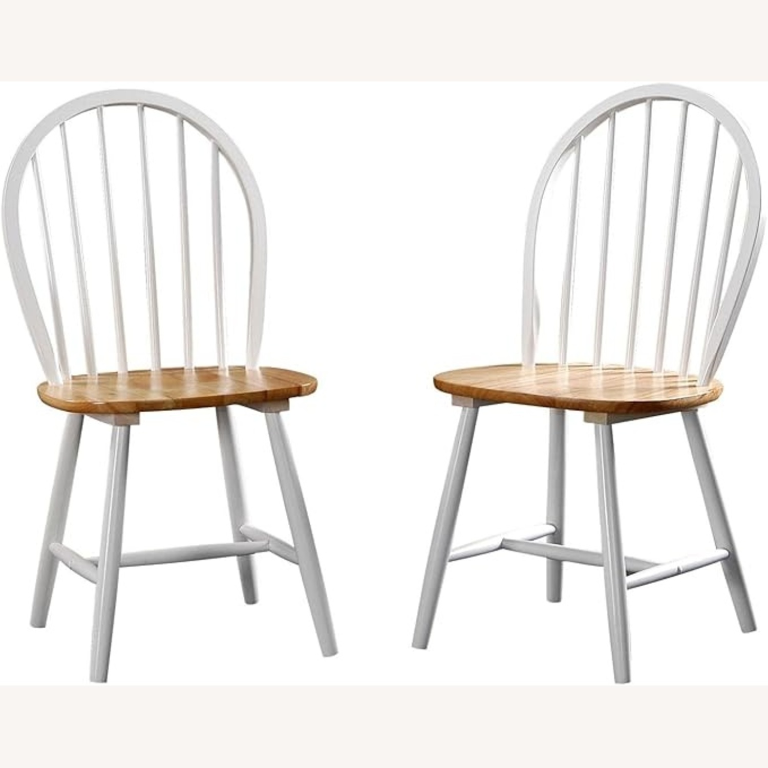 White Wood Dining Chairs - image-4