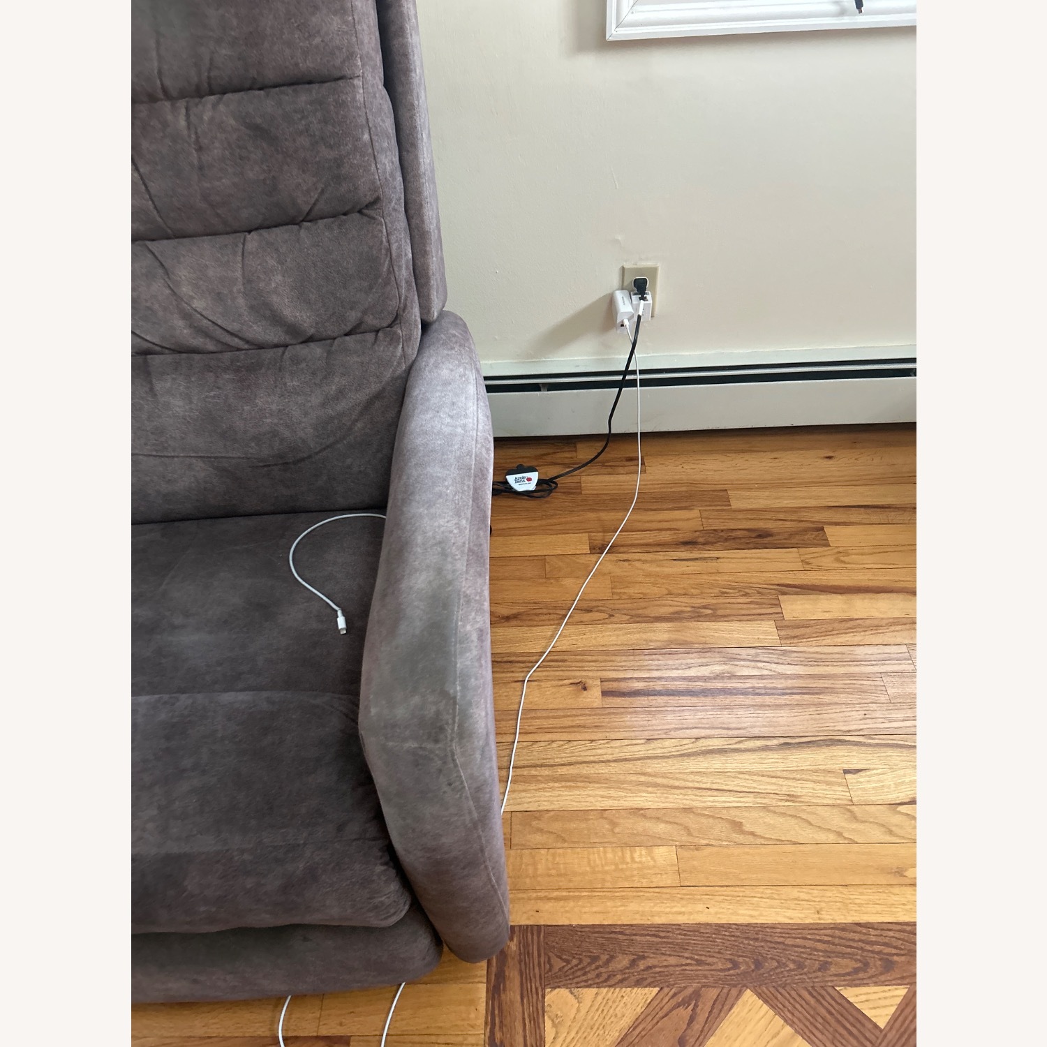 Dark Gray Recliner - image-3