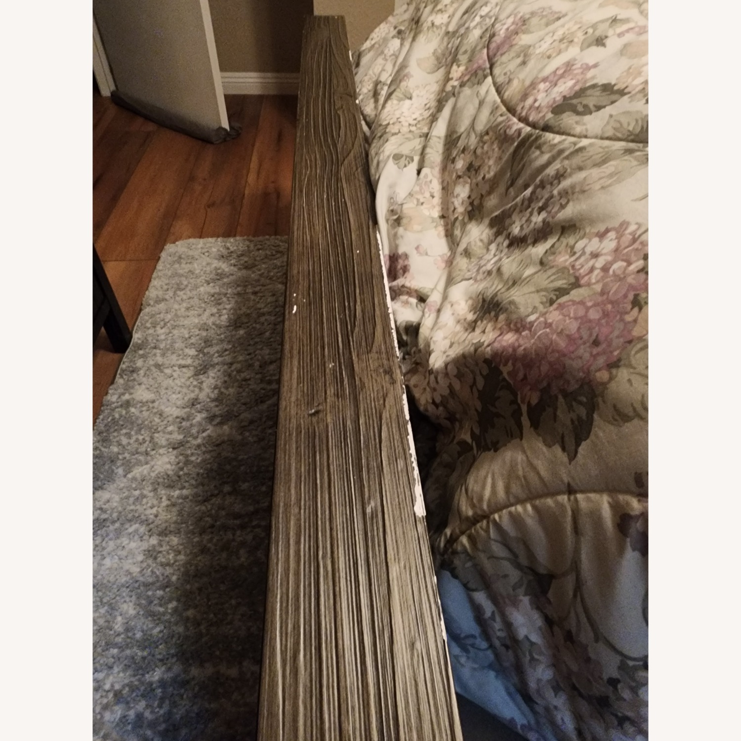 Wayfair Dark Gray Wood Queen Bed - image-3