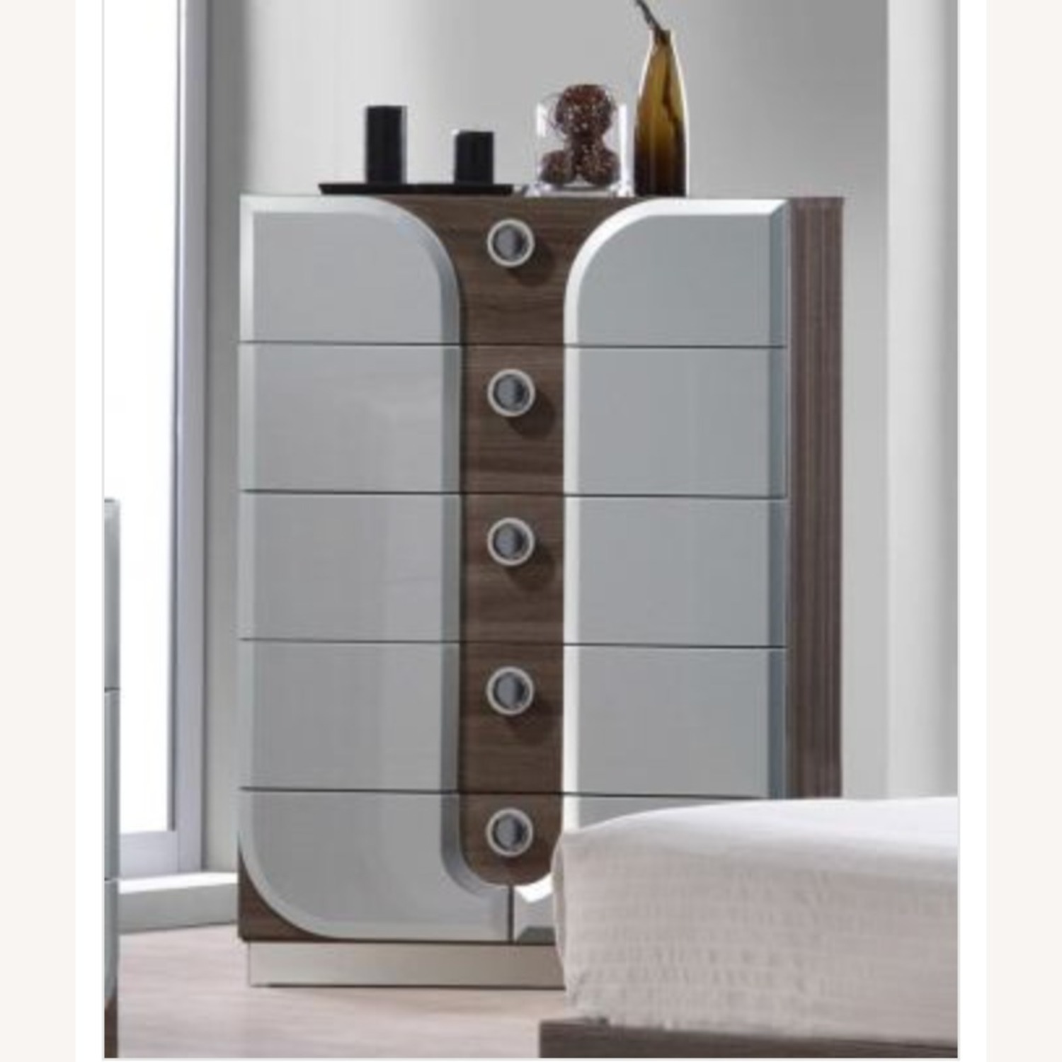 Chintaly London 5 Drawer Chest - image-3