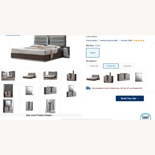 Used Chintaly Queen Bed for sale on AptDeco