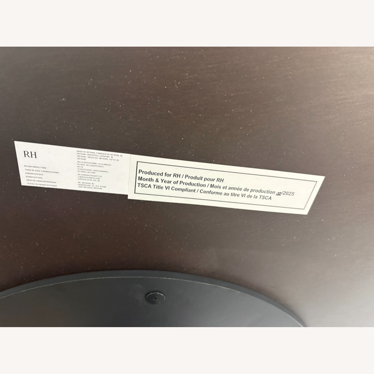 RH Aero Round Dining Table – 50" - image-26