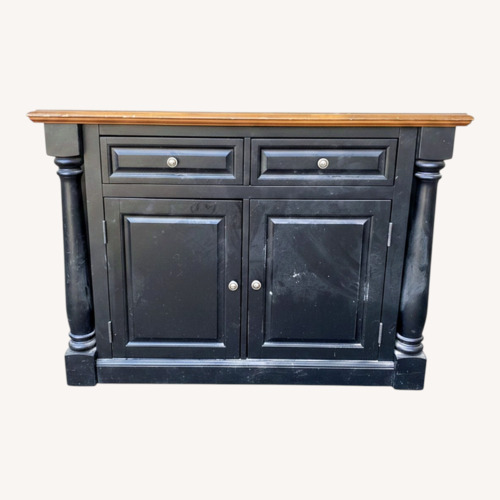 Used Black Wood Sideboard for sale on AptDeco