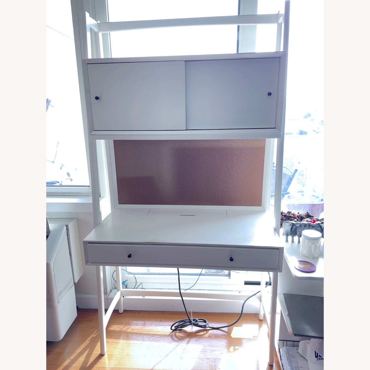 West Elm Mid-Century Smart Wall Desk (38") - image-1