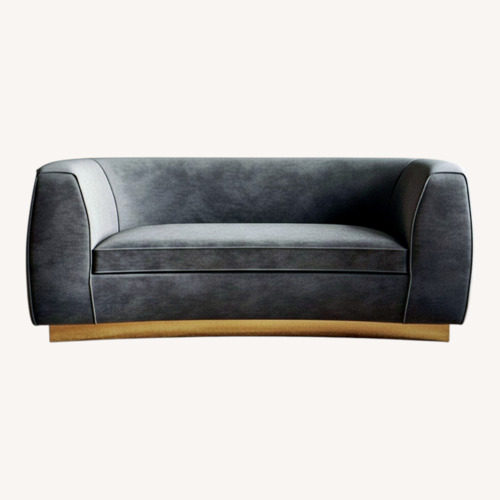 Used Breccan Velvet Couch for sale on AptDeco